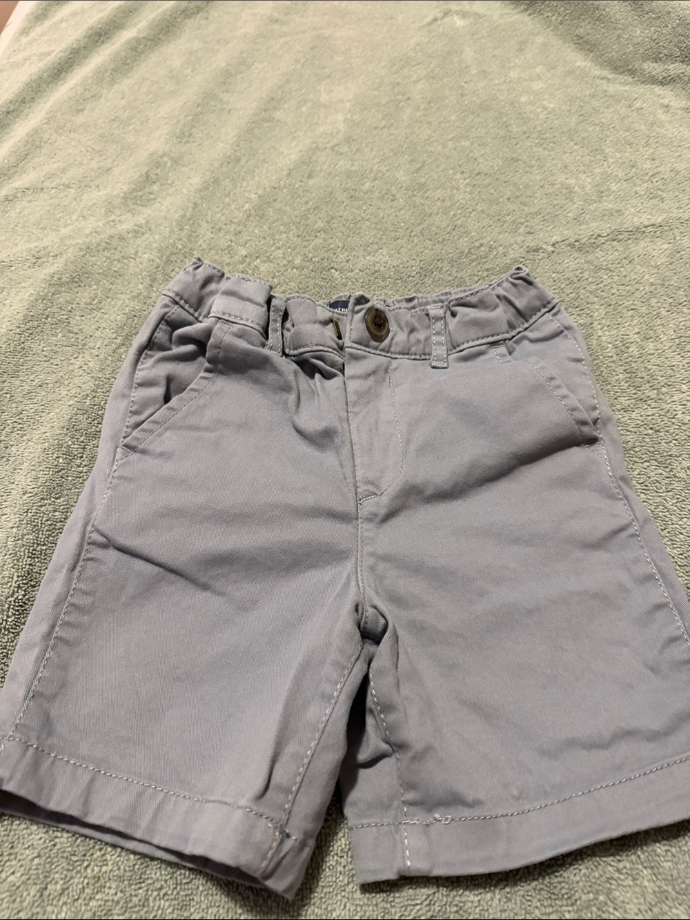The Children's Place Light Grey Elastic-Waist Shorts